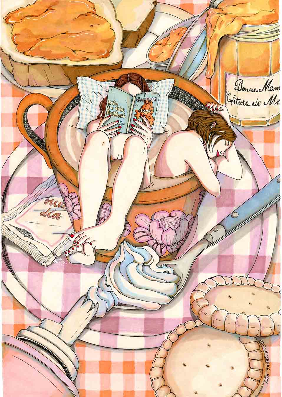 Baño en té