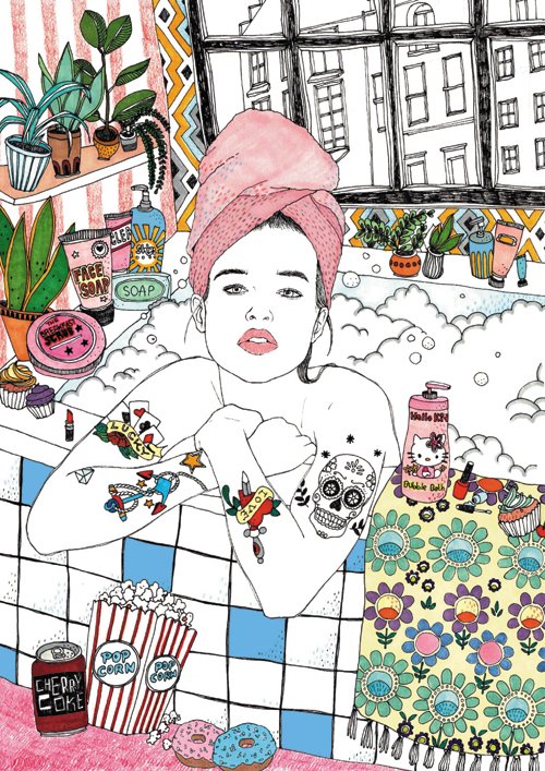 GIRLY BATH