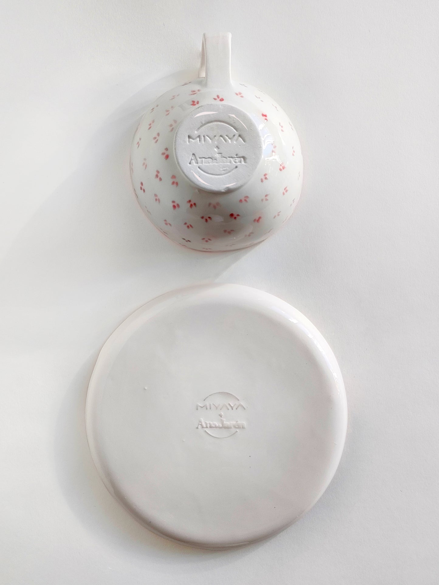 Miyaya + Ana Jarén: Set taza + plato